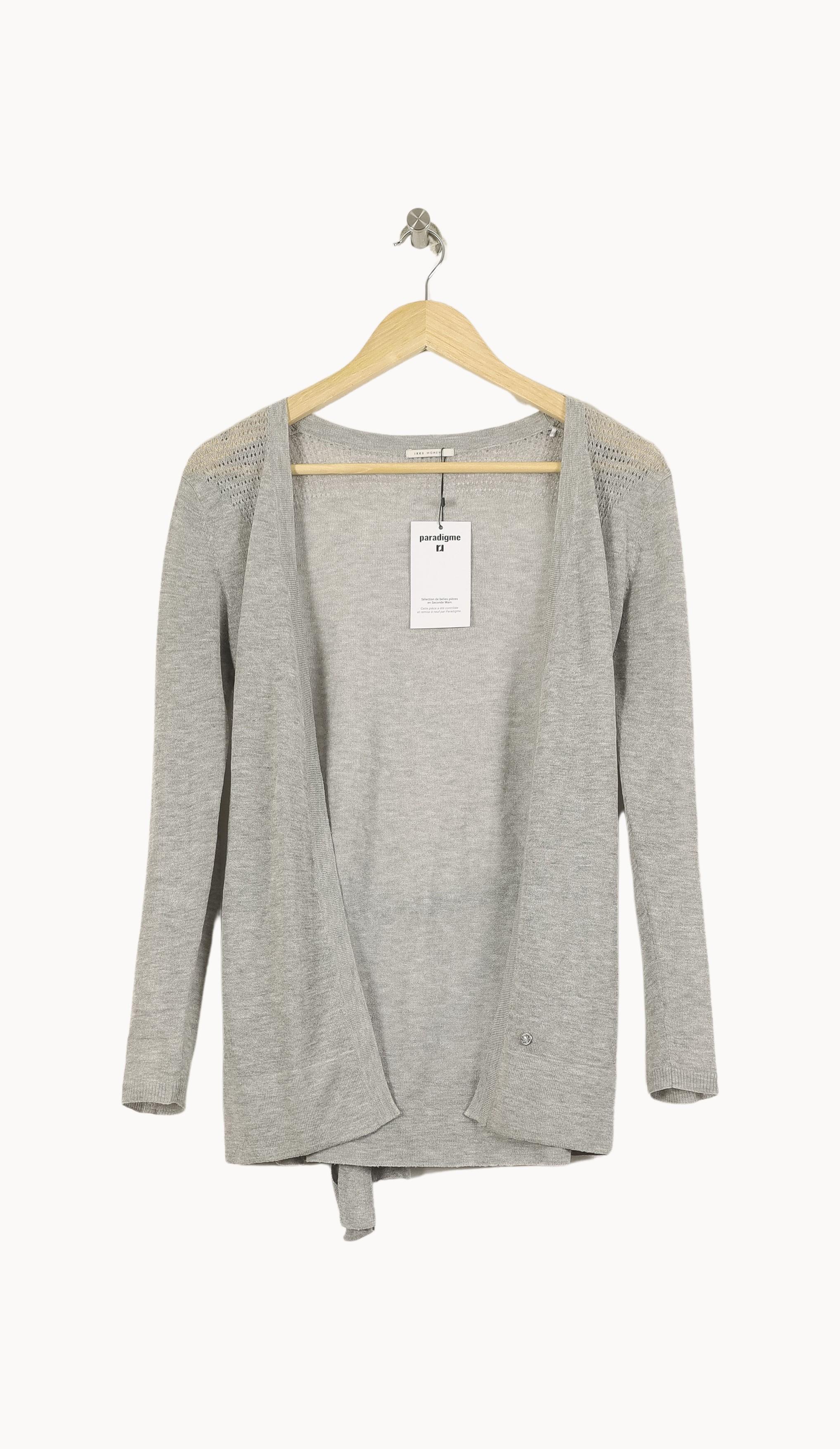 Cardigan Gris - Taille XS/34 - Image 2