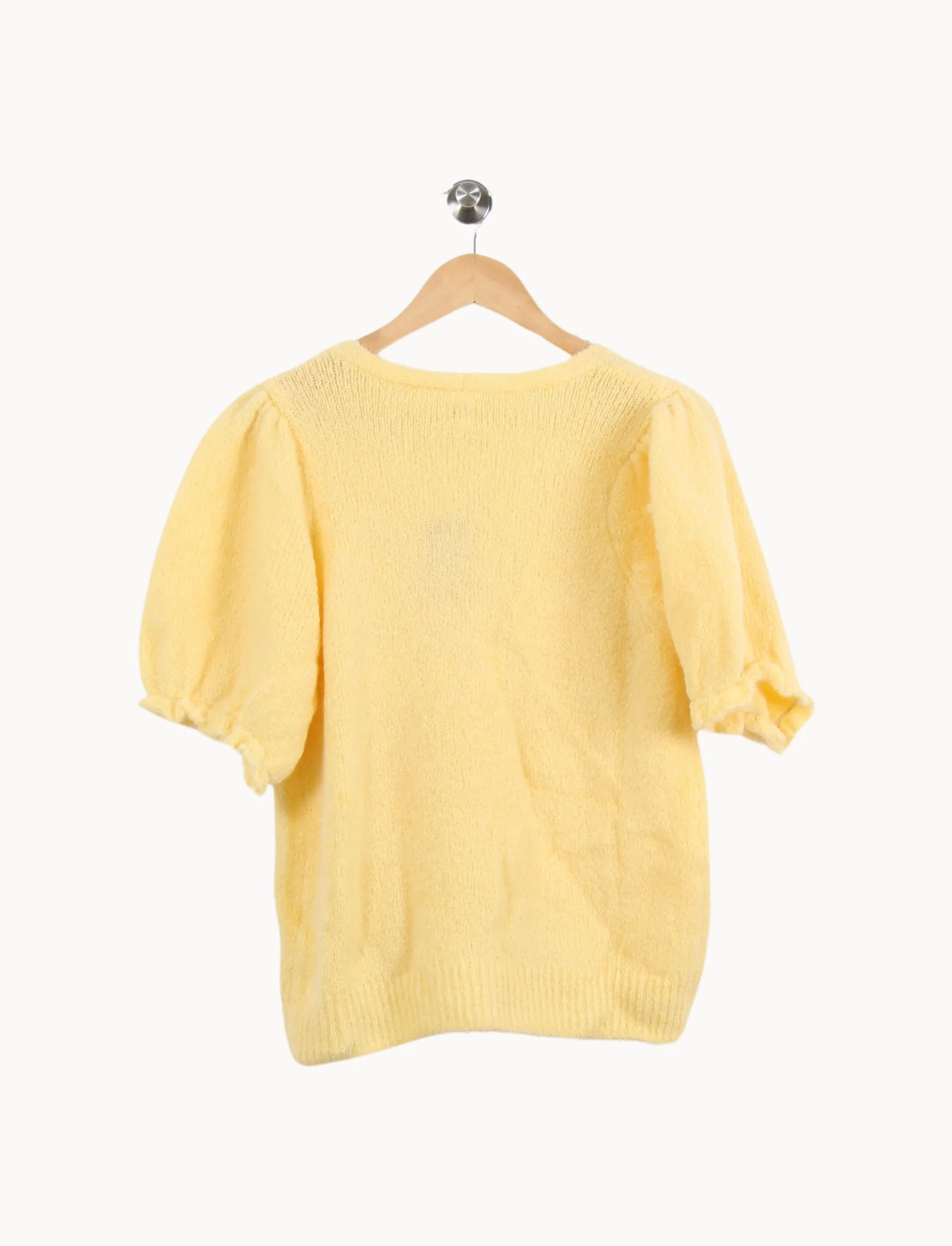 Cardigan Jaune - Taille L/40 - Image 4