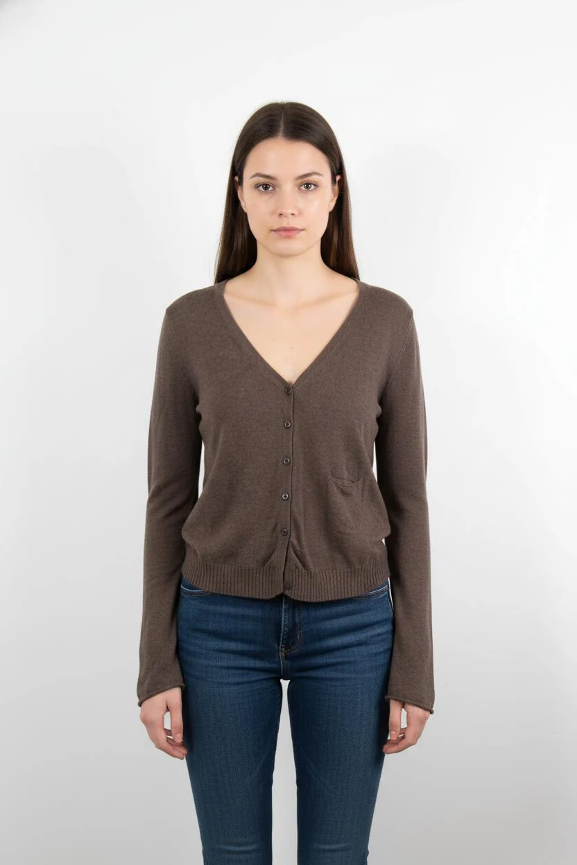 Cardigan Marron - Taille L/40