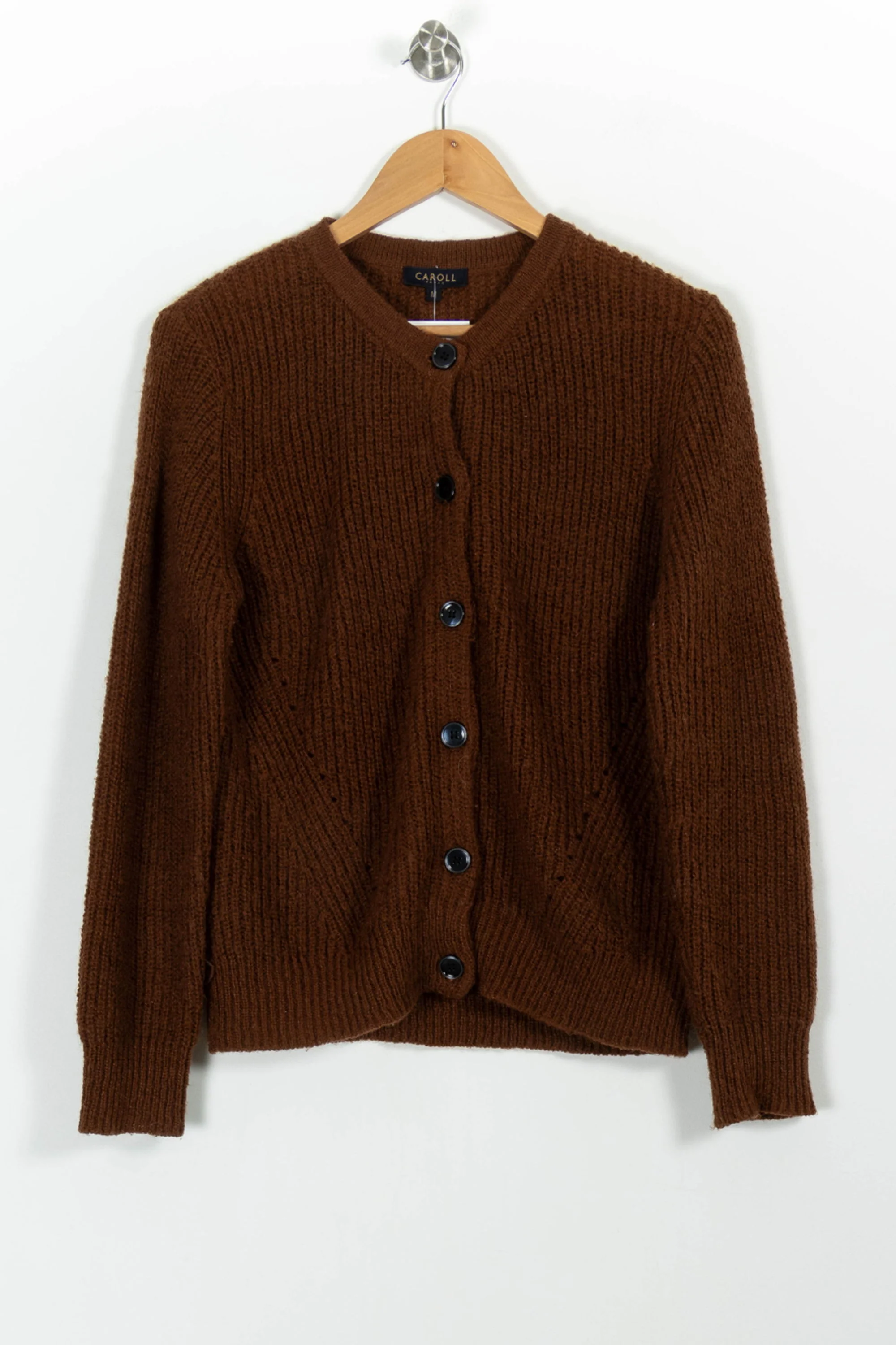 Cardigan Marron - Taille M/38 - Image 2