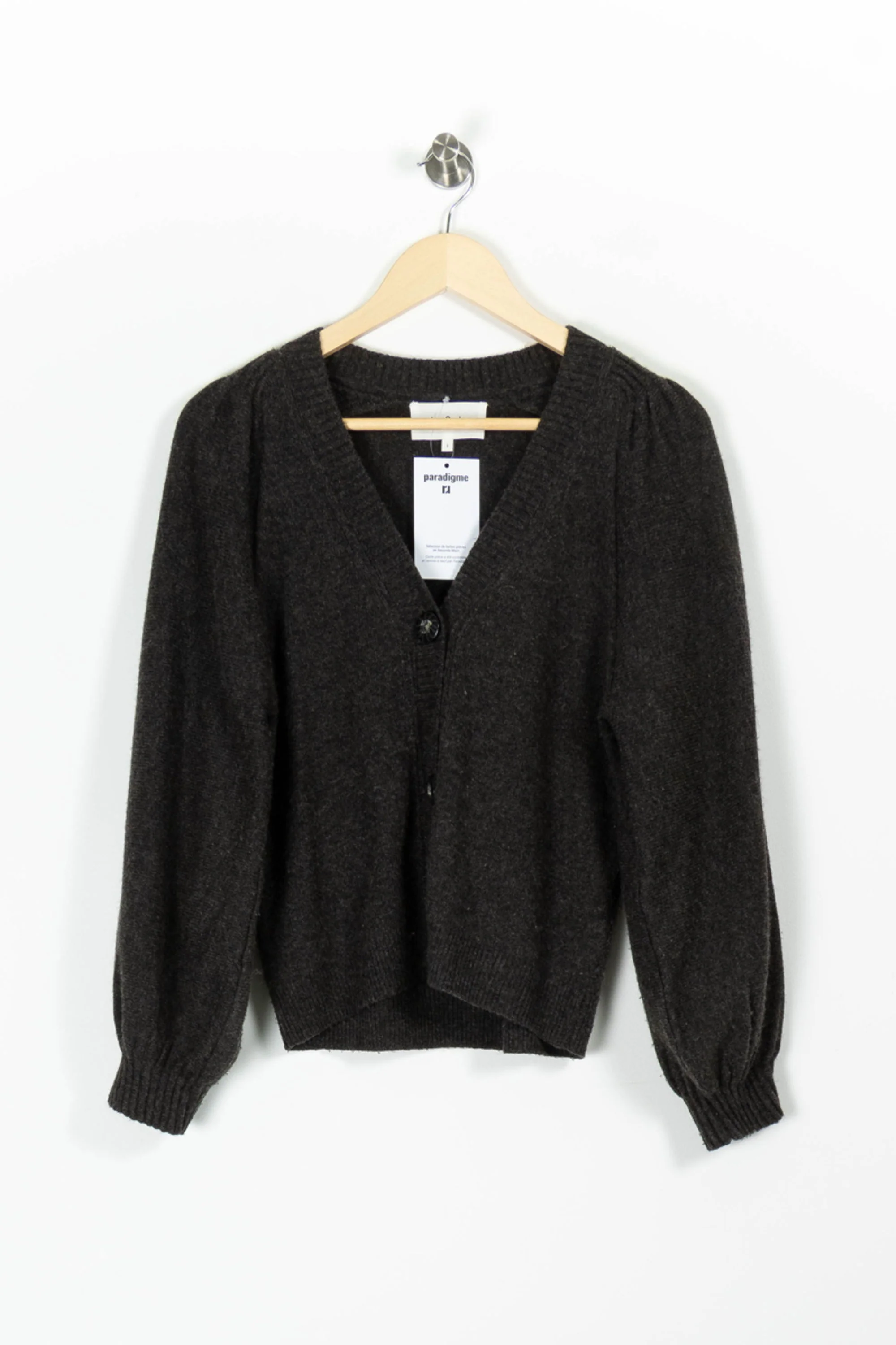 Cardigan Marron - Taille S/36 - Image 2
