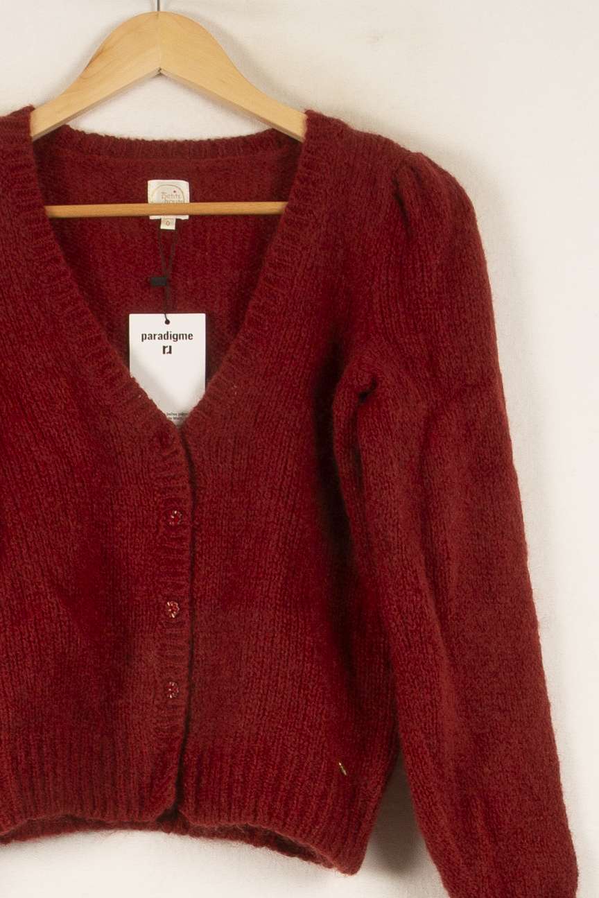 Cardigan Marron - Taille XS/34 - Image 3