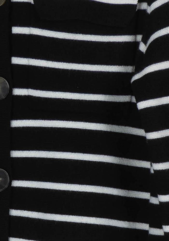 Cardigan Noir et Blanc - Taille S/36 - Image 3