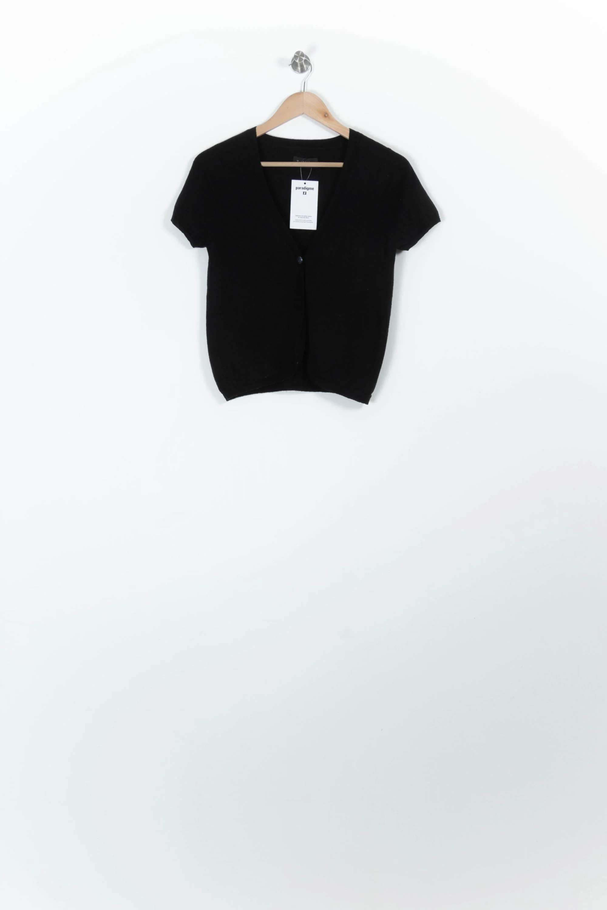 Cardigan Noir - Taille M/38 - Image 2