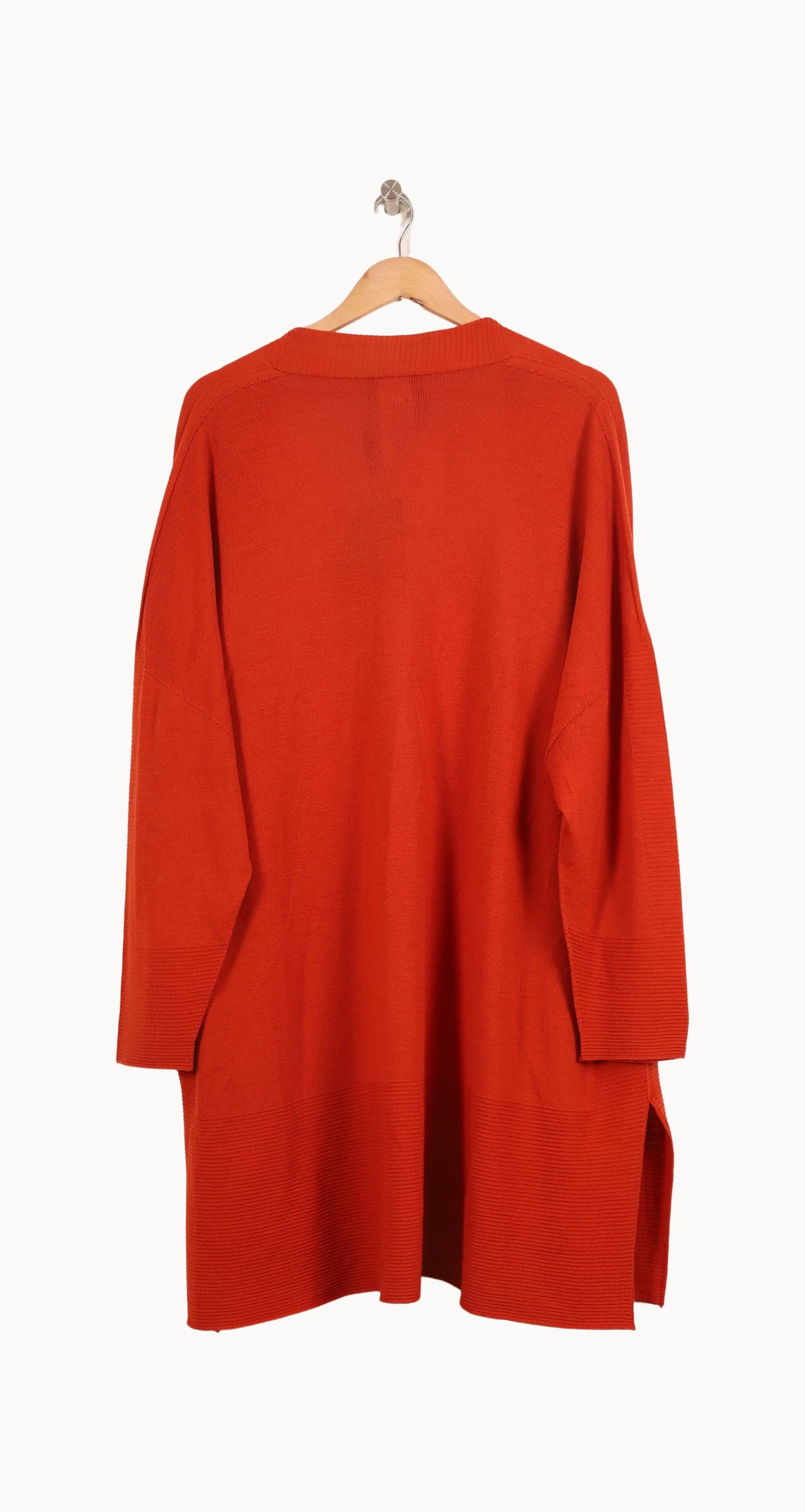 Cardigan Orange - Taille XXL/44 - Image 4