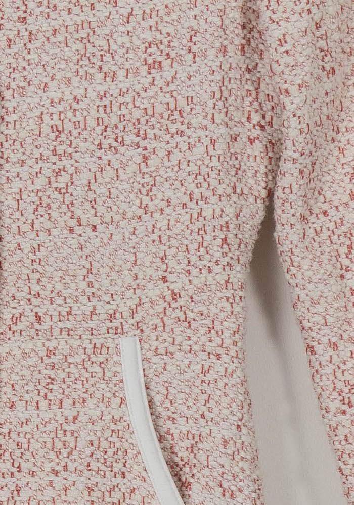 Cardigan rose et blanc - Taille S/36 - Image 3