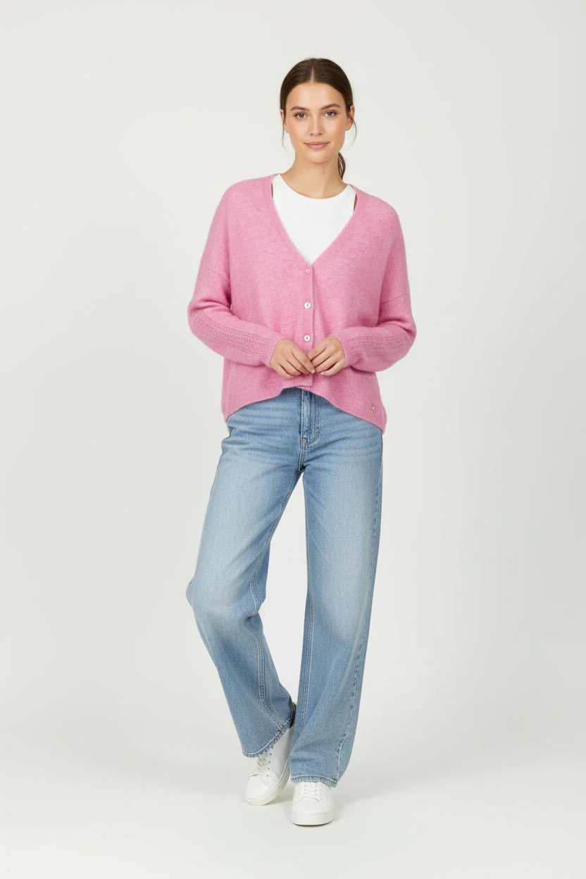 Cardigan Rose - Taille S/36
