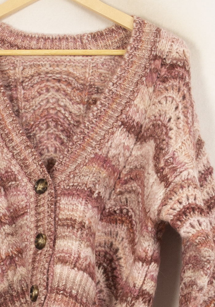 Cardigan Rose - Taille S/36 - Image 3