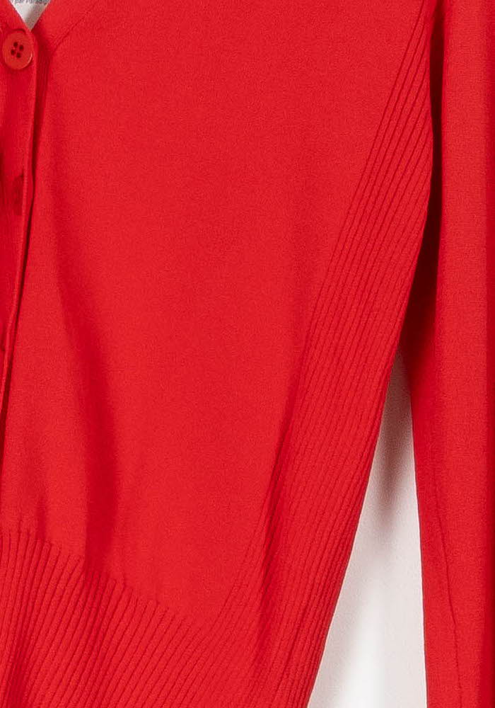 Cardigan Rouge - Taille L/40 - Image 3