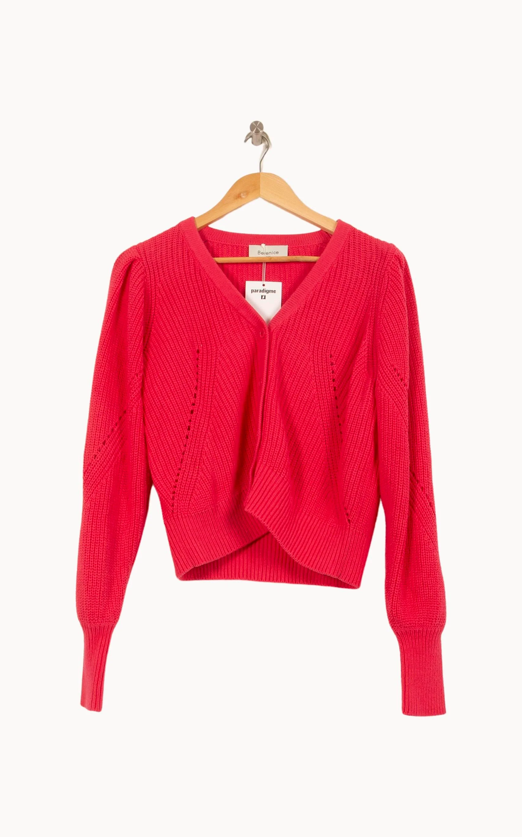 Cardigan Rouge - Taille S/36 - Image 2