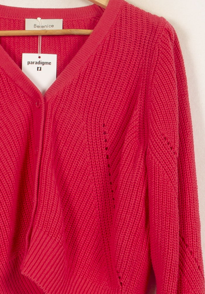 Cardigan Rouge - Taille S/36 - Image 3
