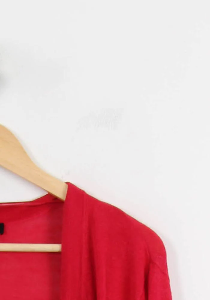 Cardigan Rouge - Taille XL/42 - Image 3