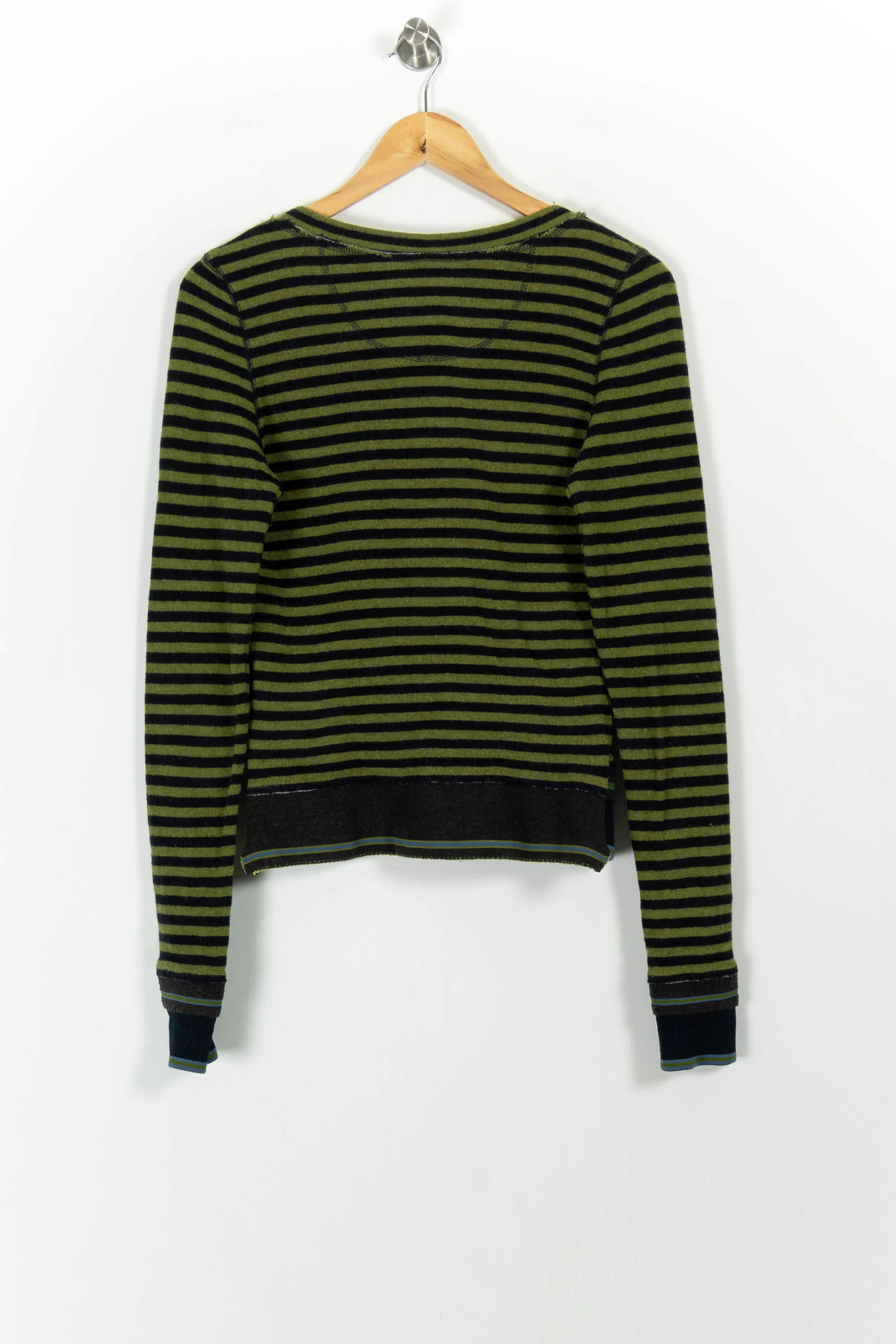 Cardigan Vert et Noir - Taille L/40 - Image 4