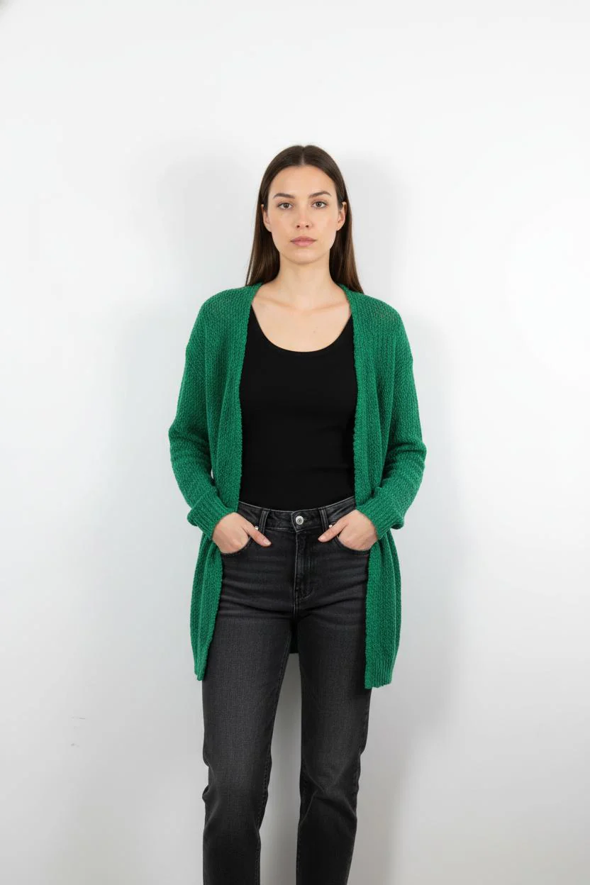 Cardigan Vert - Taille M/38
