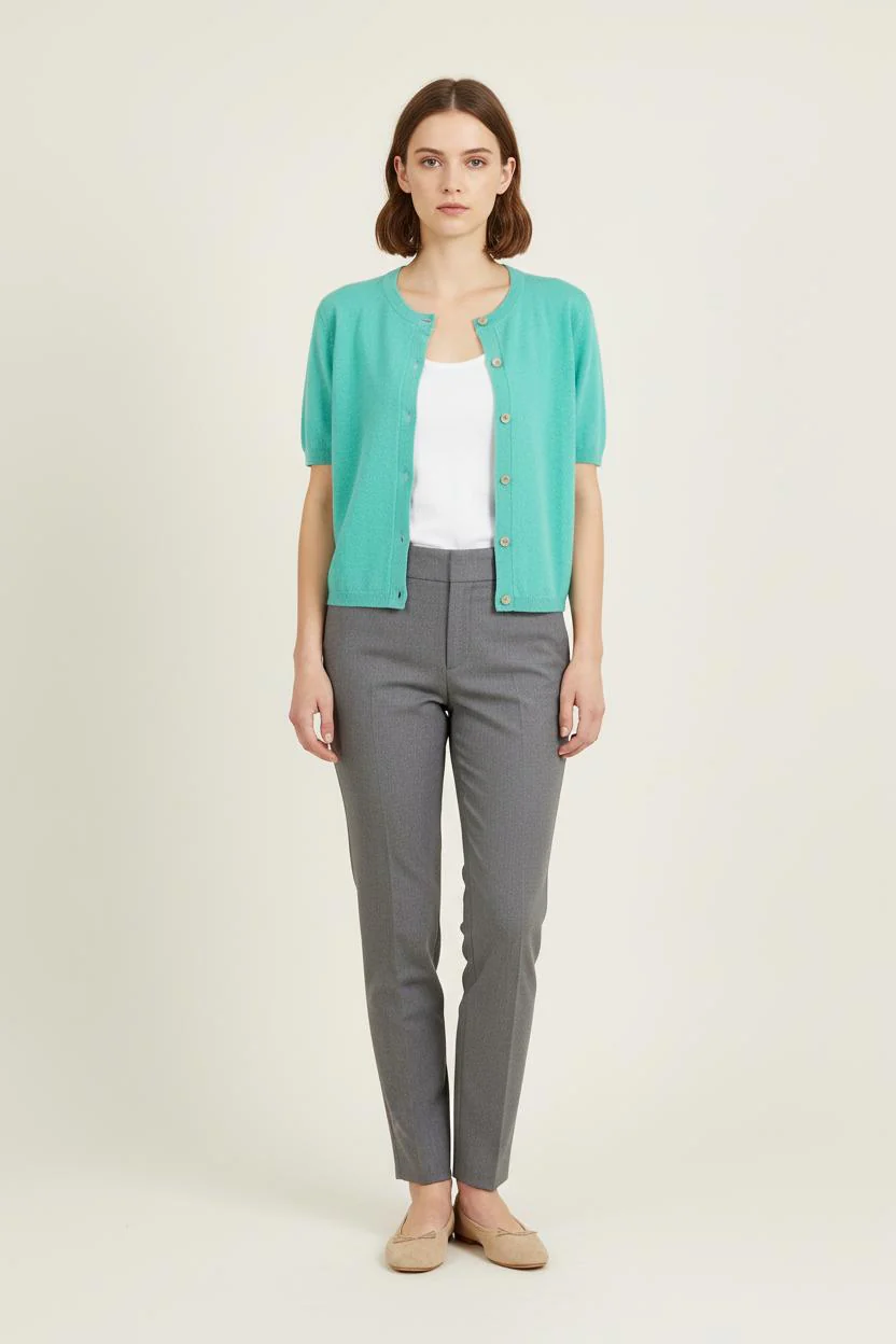 Cardigan Vert - Taille S/36