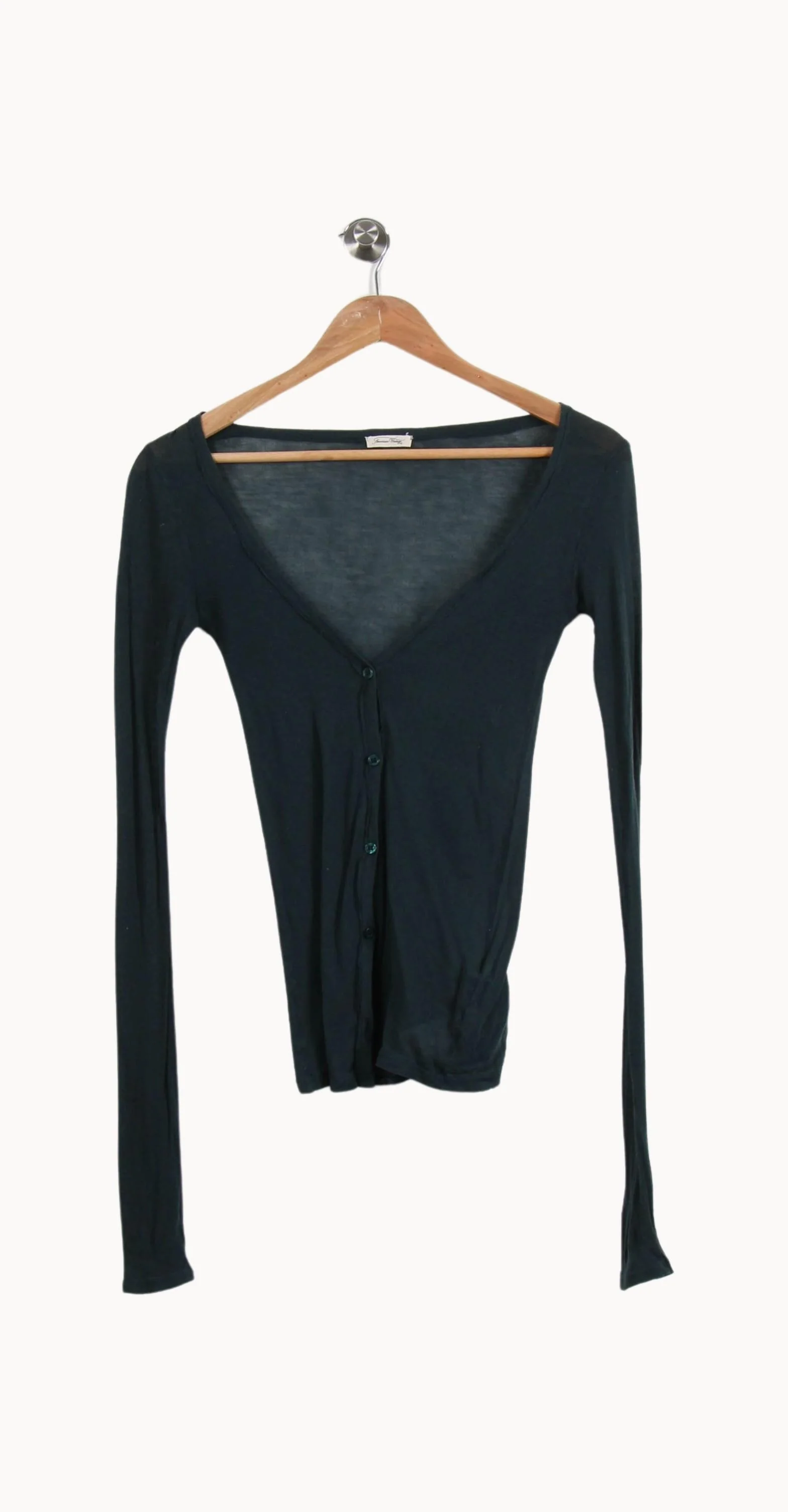 Cardigan Vert - Taille XS/34 - Image 2