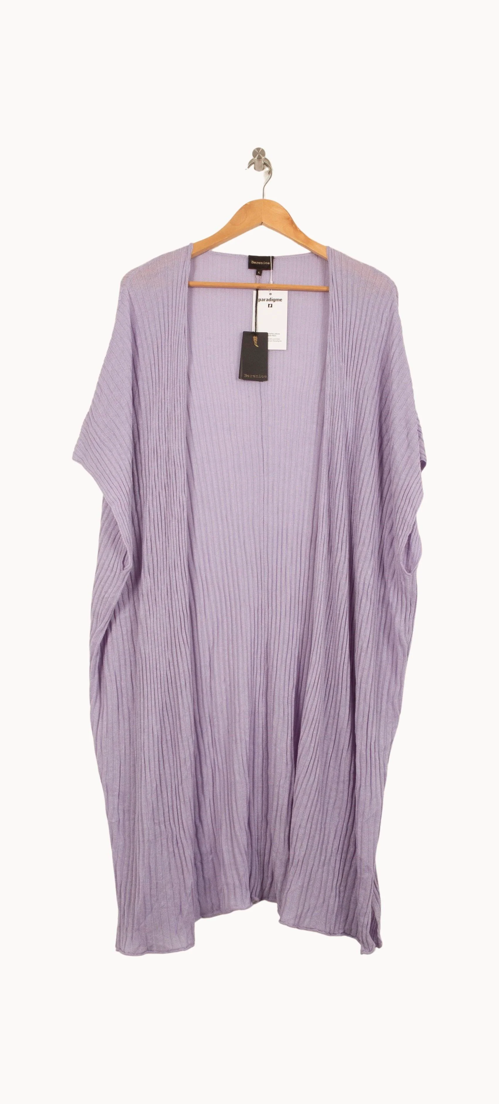 Cardigan Violet - Taille L/40 - Image 2