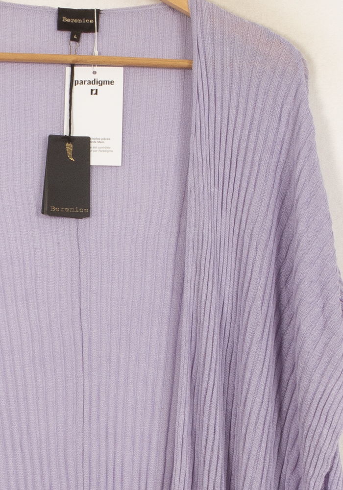 Cardigan Violet - Taille L/40 - Image 3