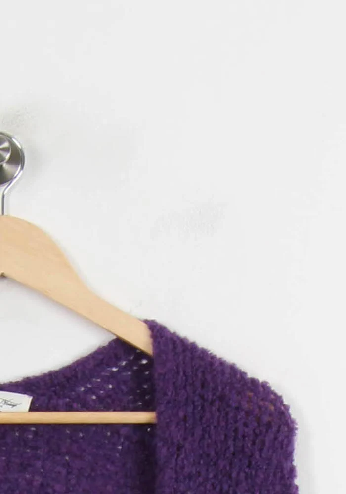 Cardigan Violet - Taille S/36 - Image 3