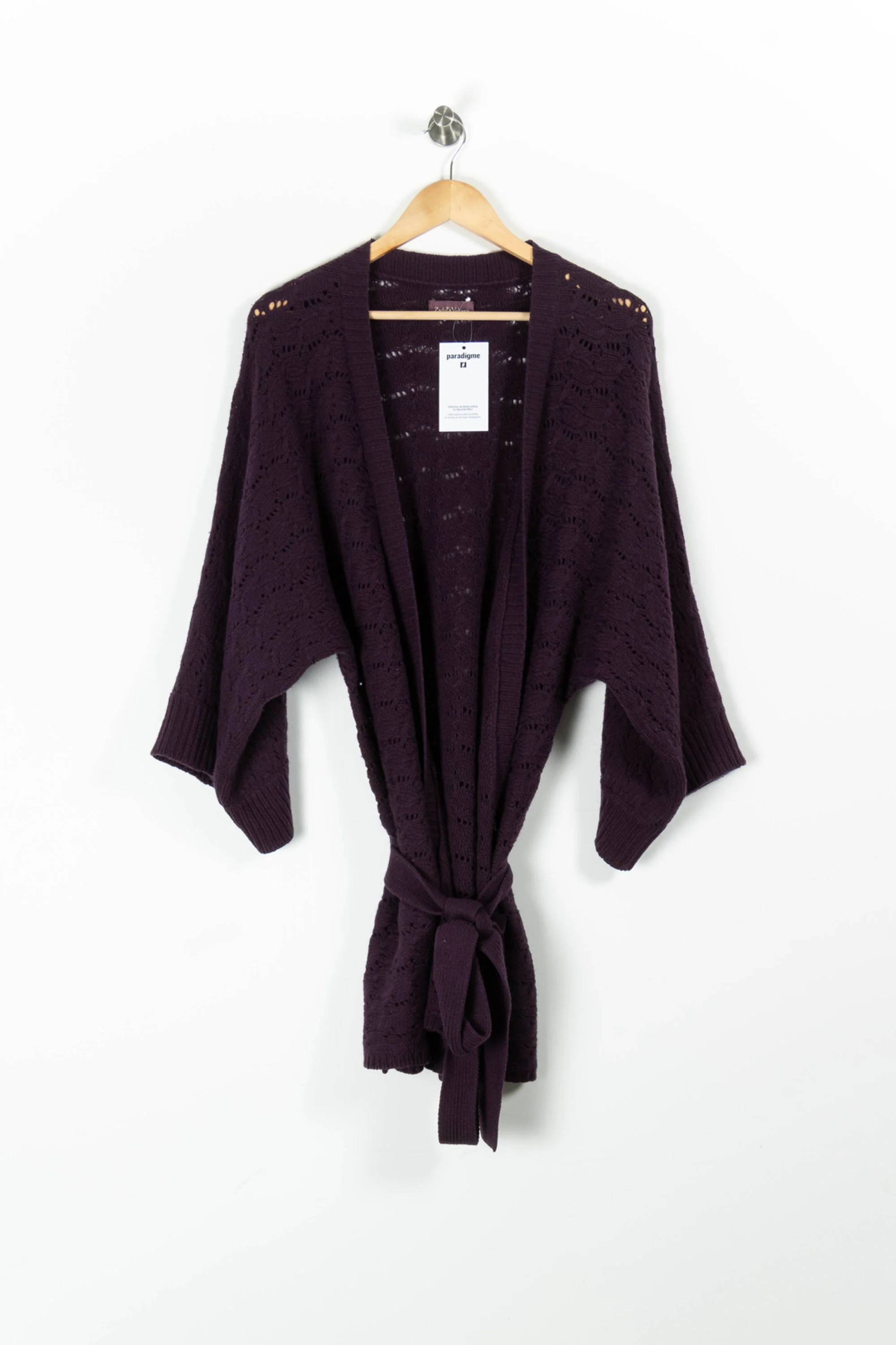 Cardigan Violet - Taille T.U. - Image 2
