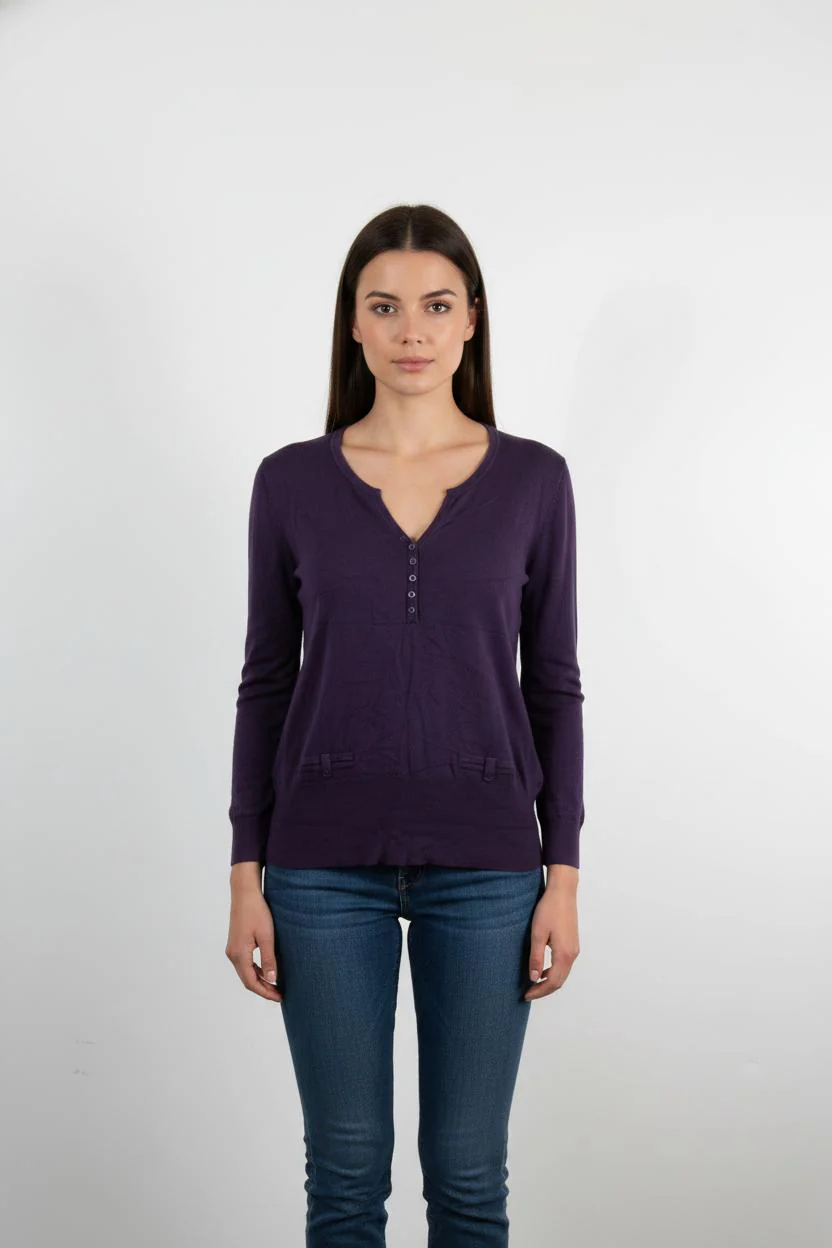 Cardigan Violet - Taille XL/42