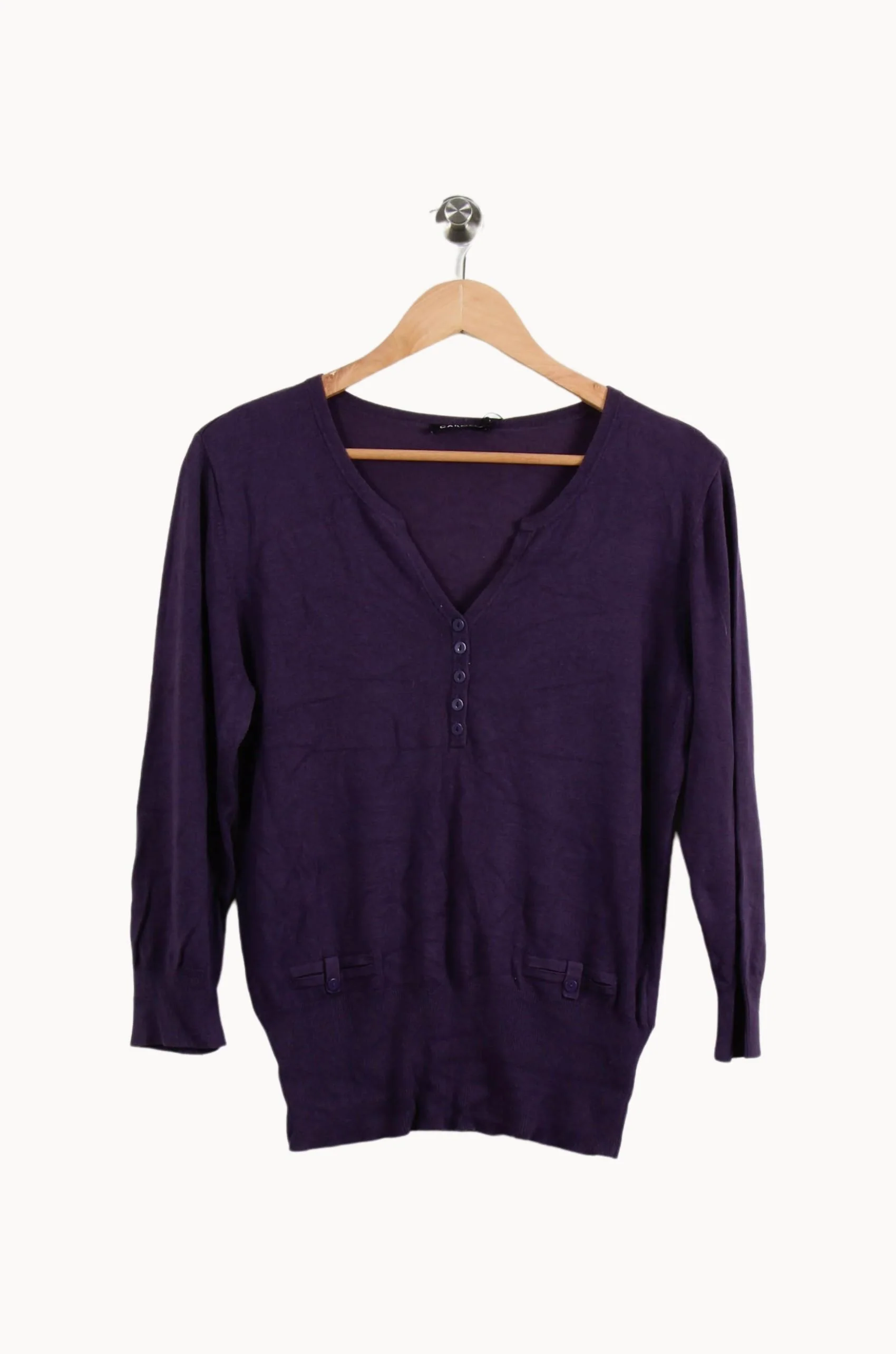 Cardigan Violet - Taille XL/42 - Image 2