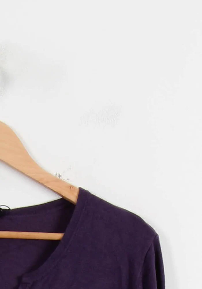 Cardigan Violet - Taille XL/42 - Image 3