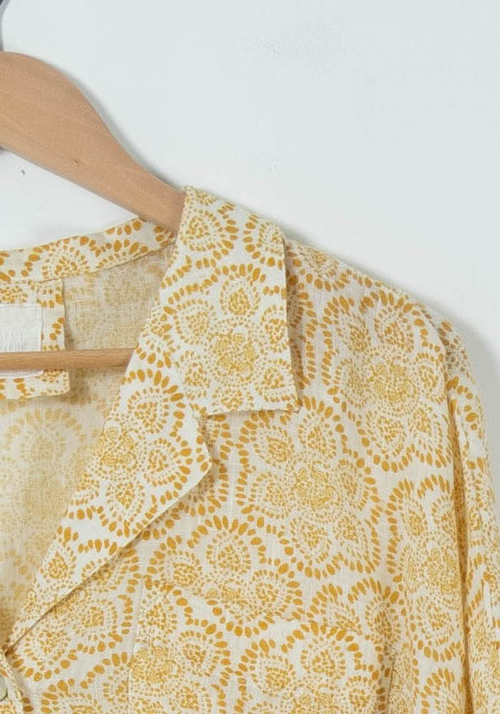 Chemise à Motifs Jaune - Taille XXL/44 - Image 3