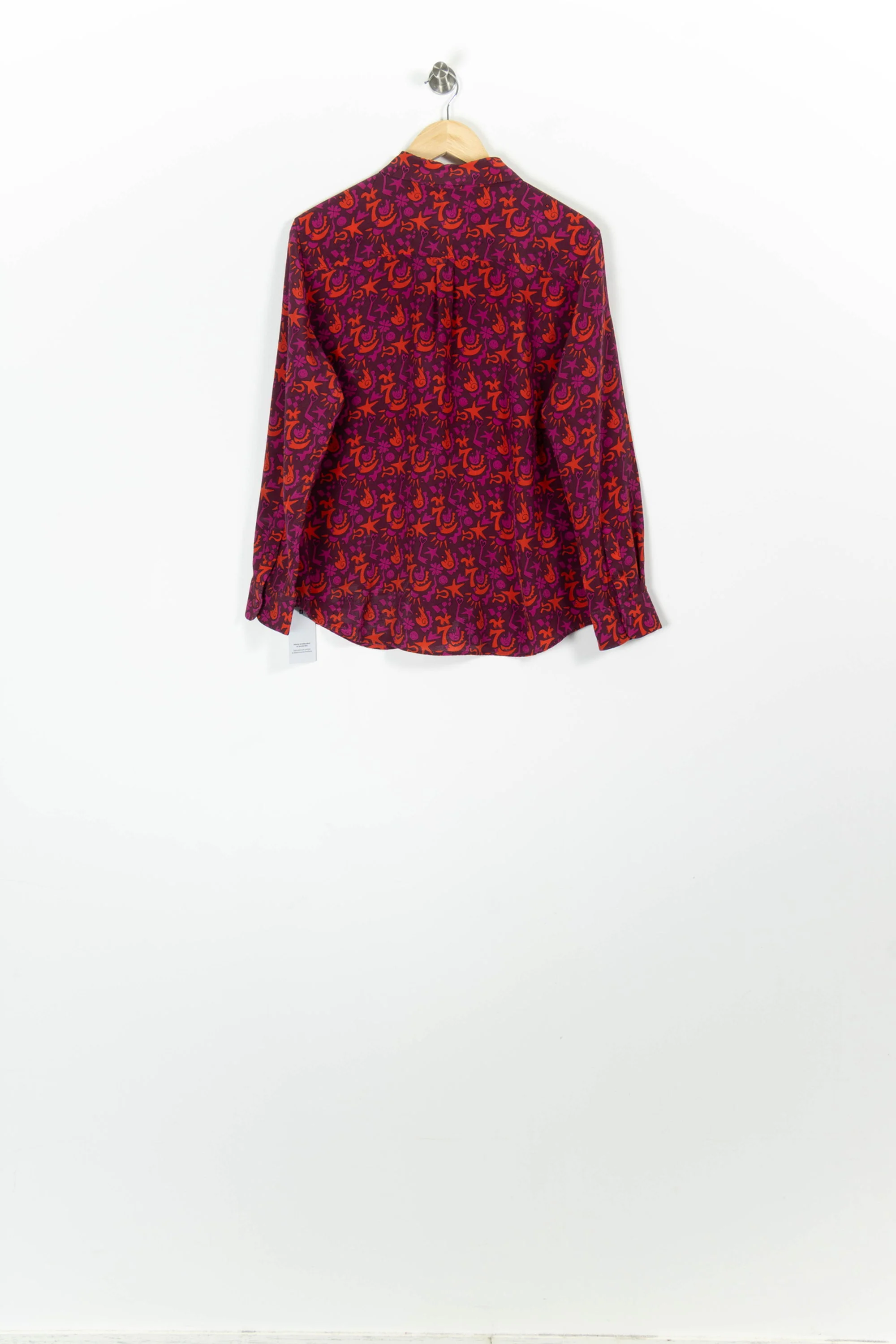 Chemise à motifs Rouge et Violet - Taille XL/42 - Image 4