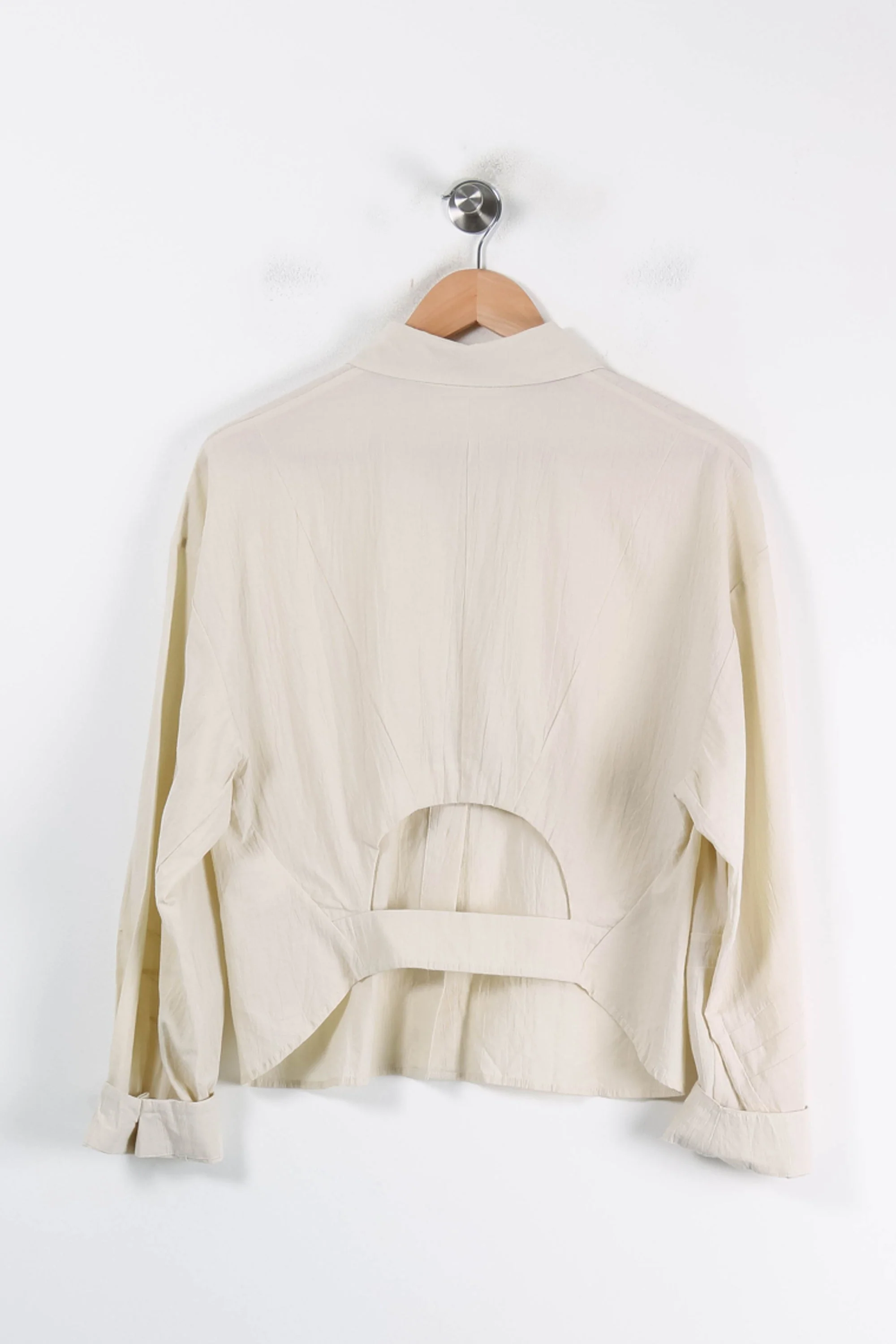 Chemise Beige - Taille L/40 - Image 4