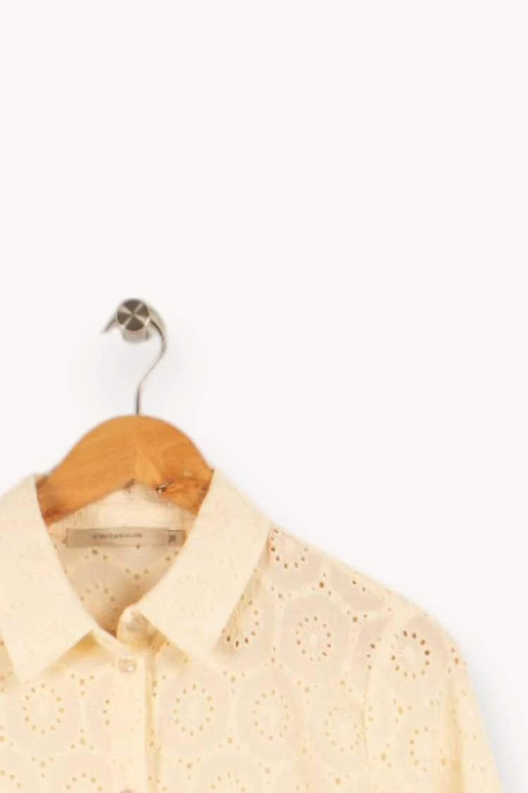 Chemise beige - Taille M/38 - Image 3