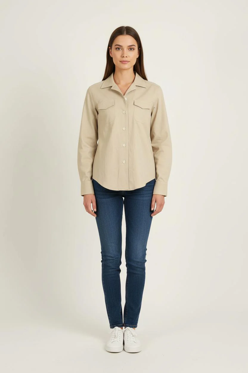 Chemise Beige - Taille S/36