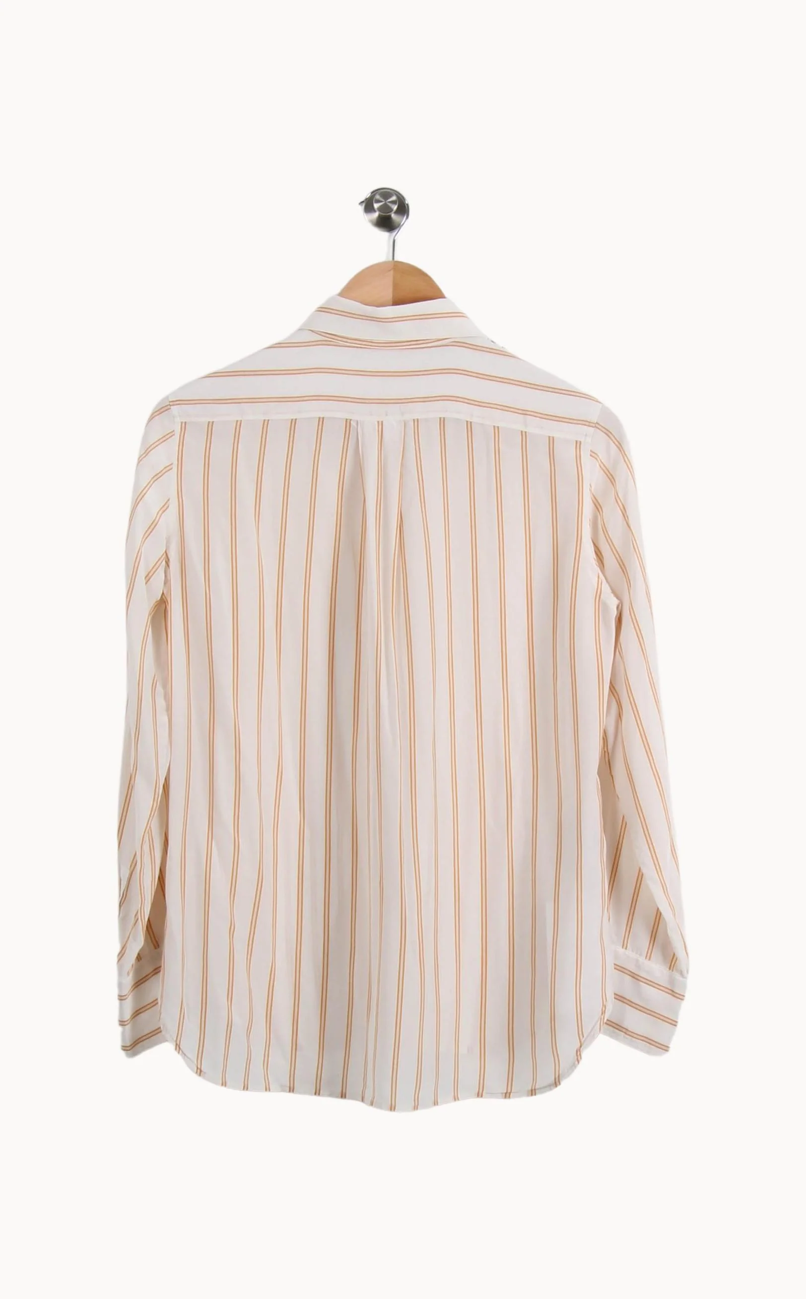 Chemise Blanc et Orange - Taille S/36 - Image 4