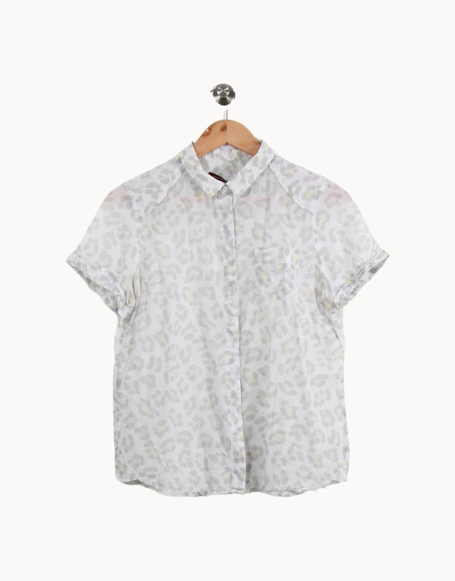 Chemise Blanche et Grise - Taille L/40 - Image 2