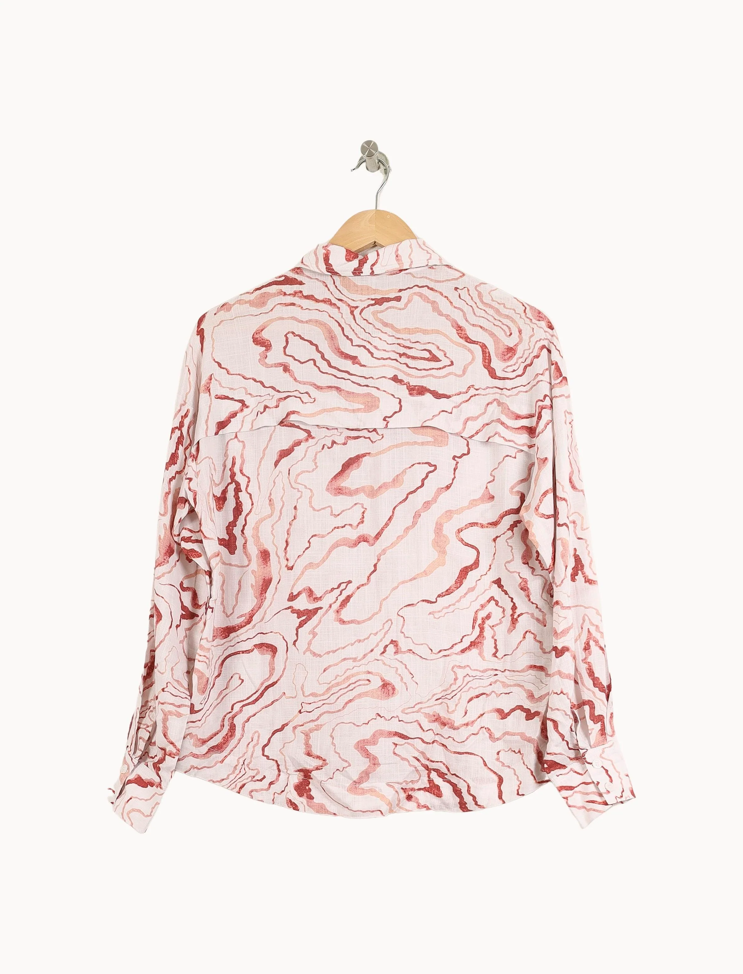 Chemise Blanche et Rouge - Taille S/36 - Image 4