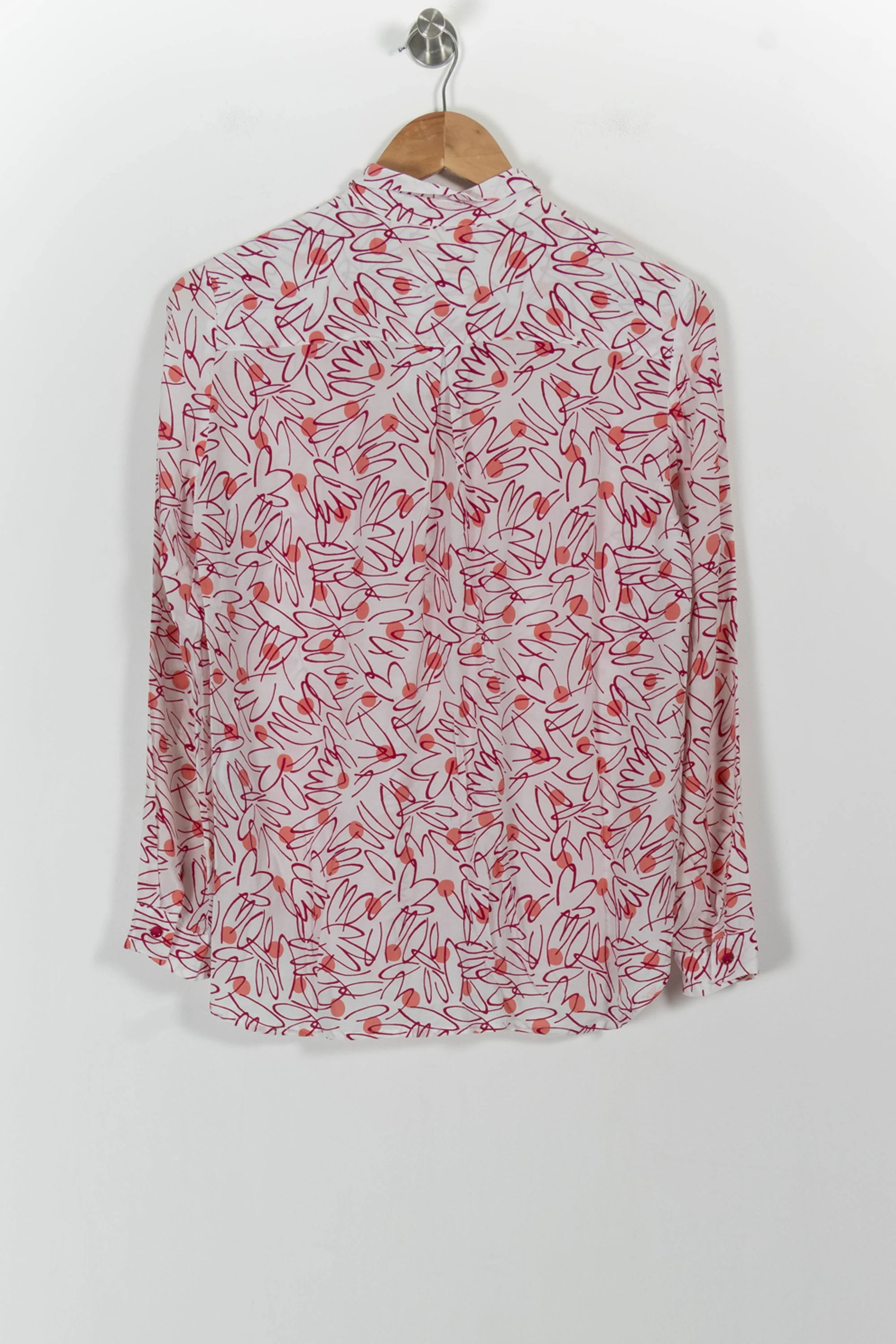 Chemise Blanche et Rouge - Taille XS/34 - Image 4