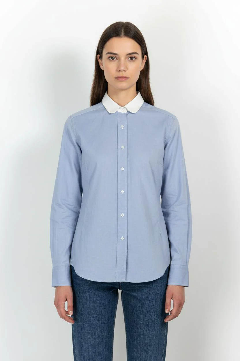 Chemise Bleu et Blanche - Taille M/38