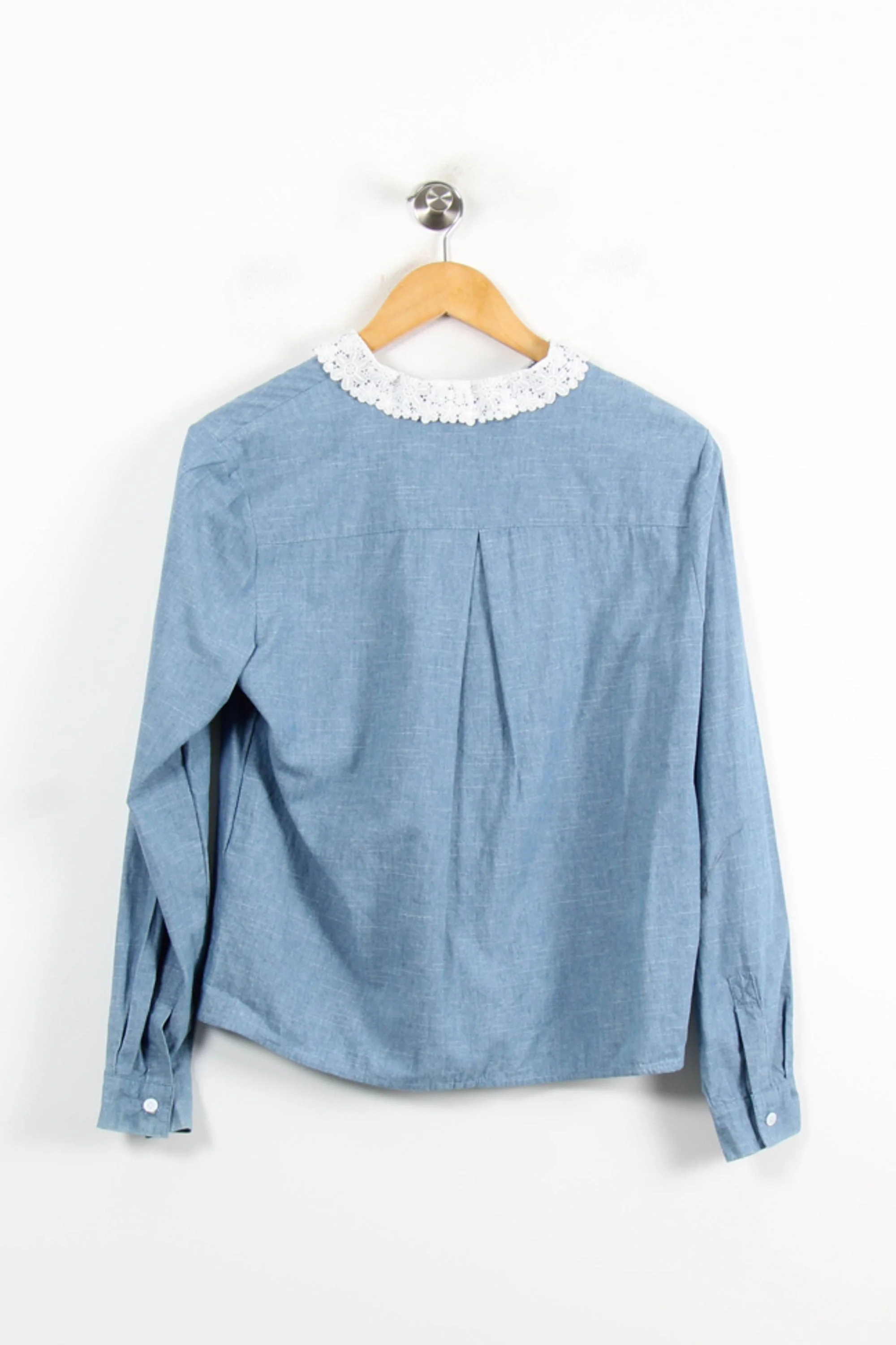 Chemise Bleu et Blanche - Taille S/36 - Image 4