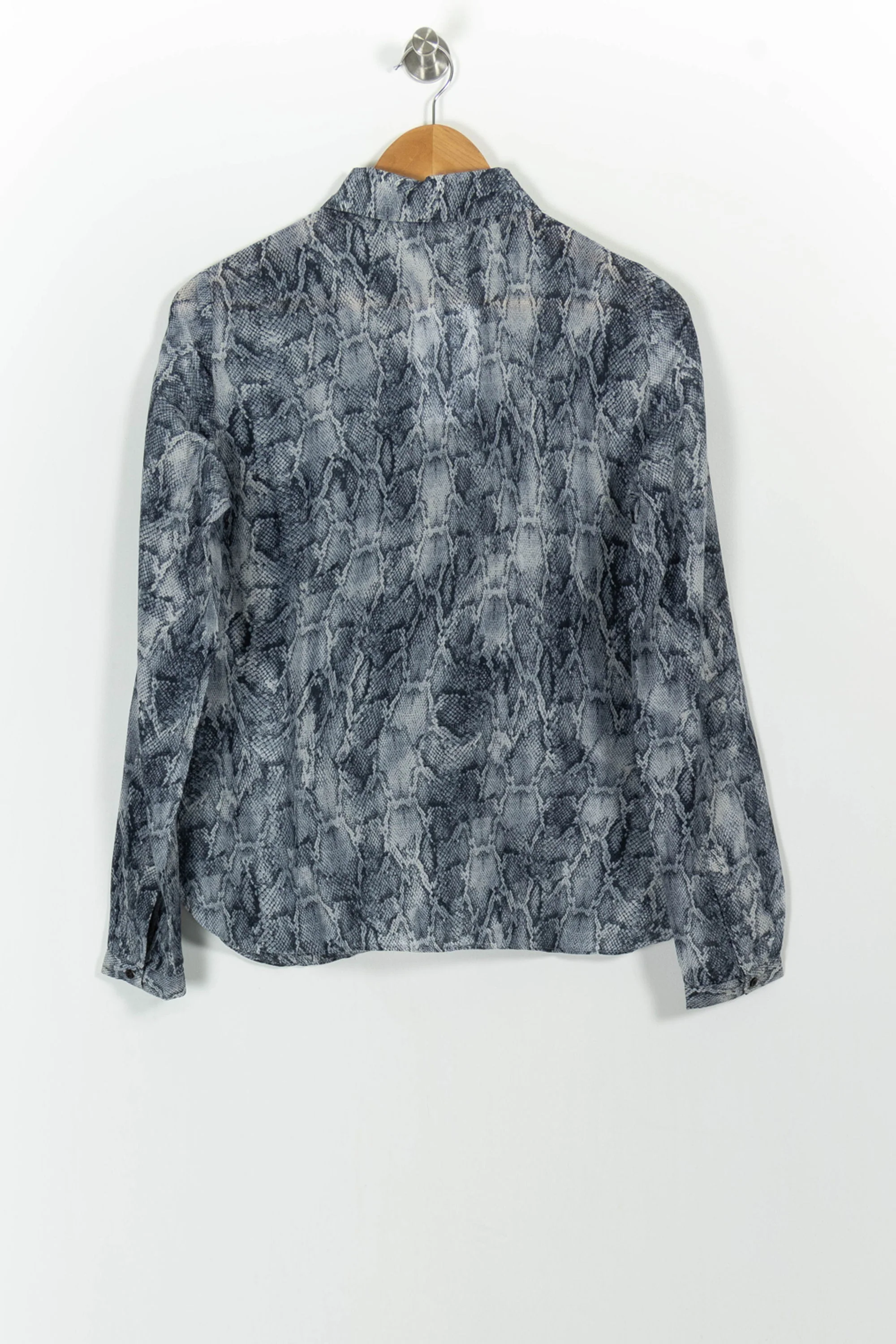 Chemise Bleu et Gris - Taille S/36 - Image 4