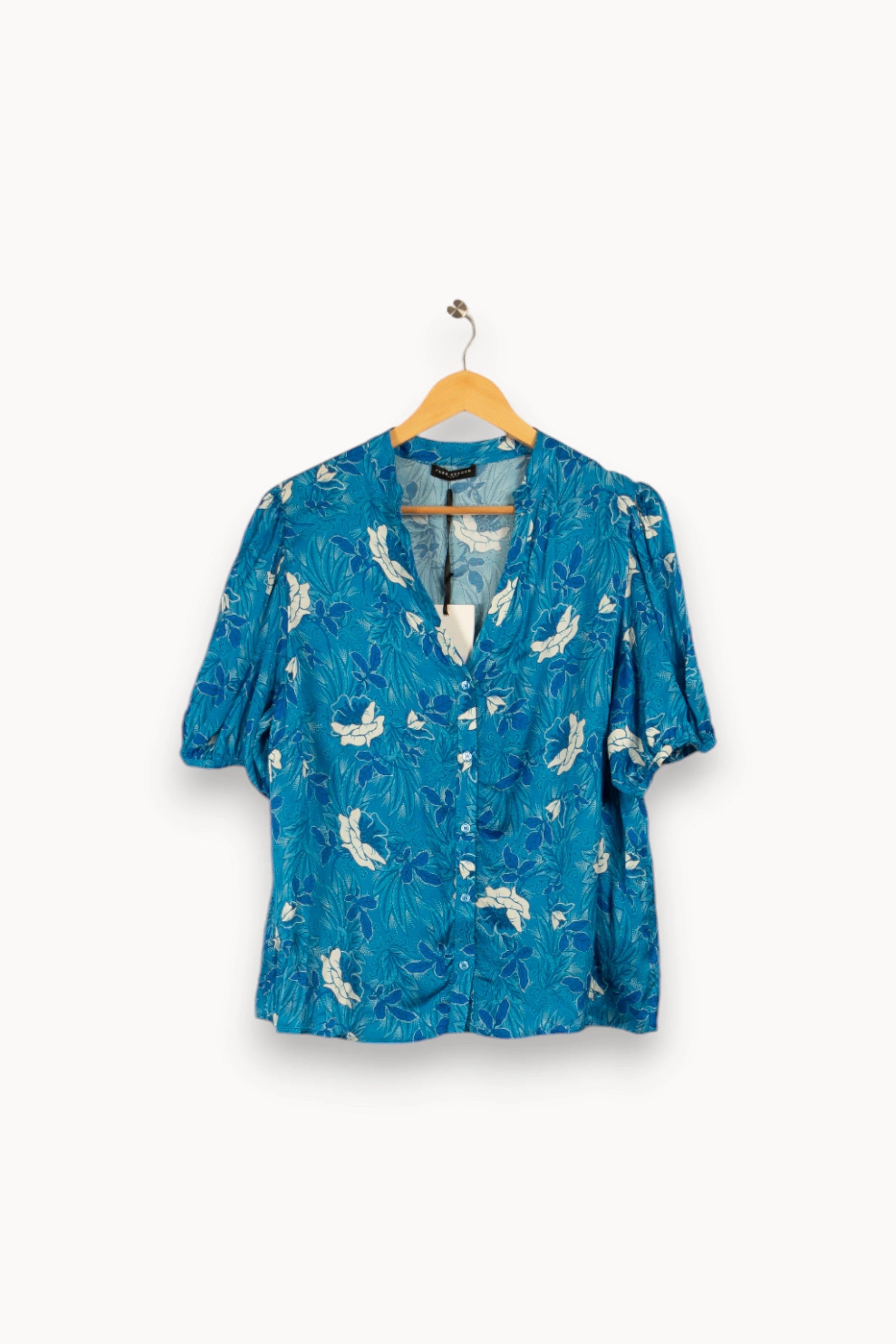 Chemise bleue à motifs - Taille XXL/44 - Image 2
