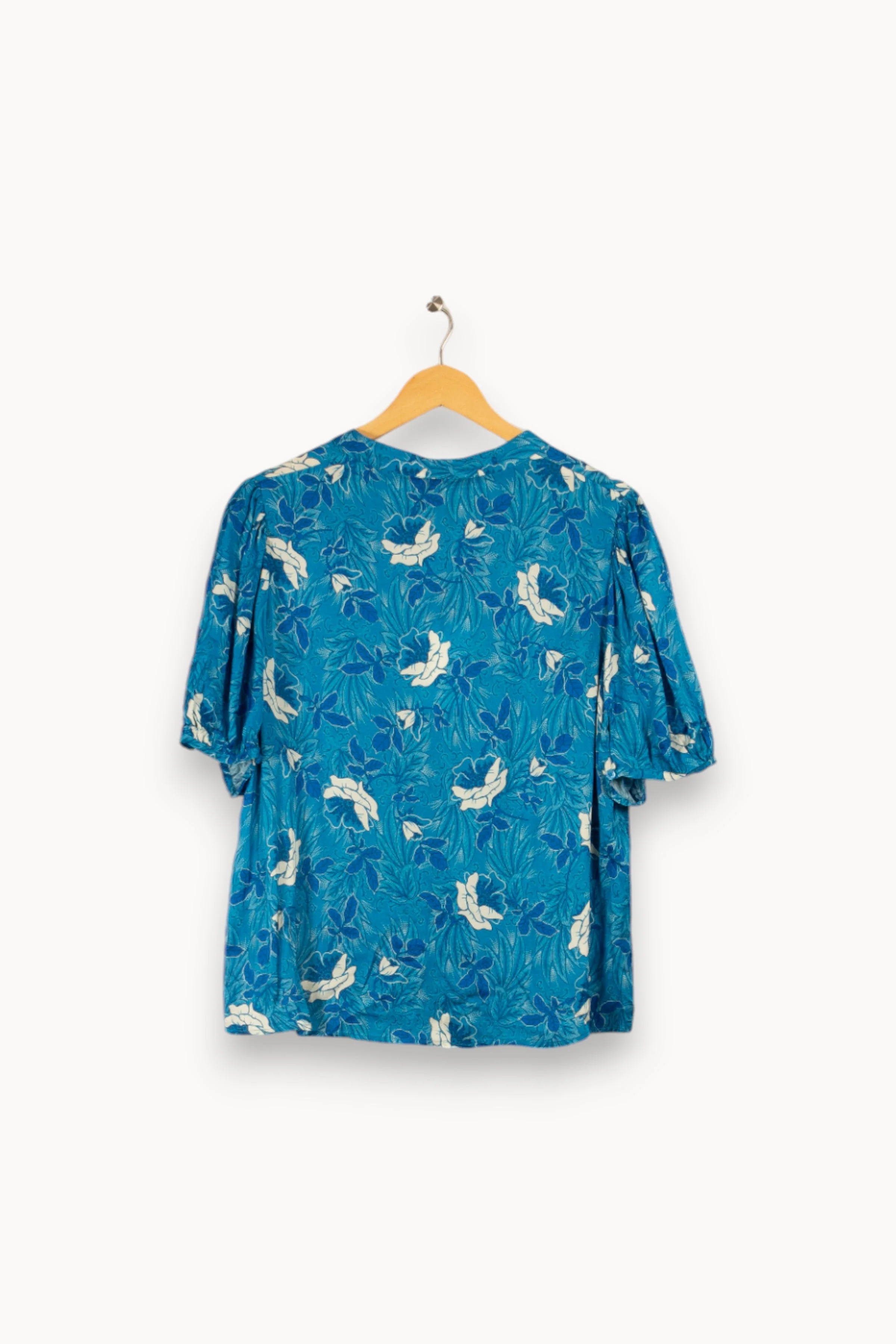 Chemise bleue à motifs - Taille XXL/44 - Image 4