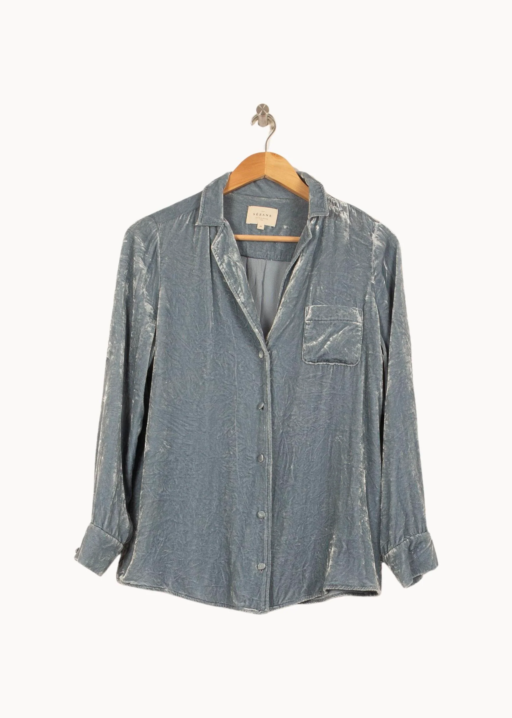 Chemise Bleue - Taille L/40 - Image 2