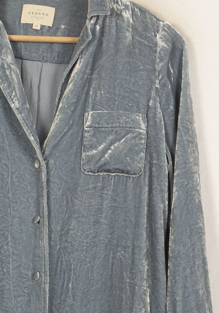 Chemise Bleue - Taille L/40 - Image 3