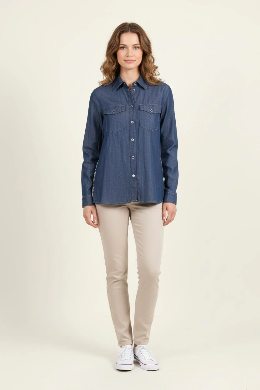 Chemise Denim Bleue - Taille XS/34