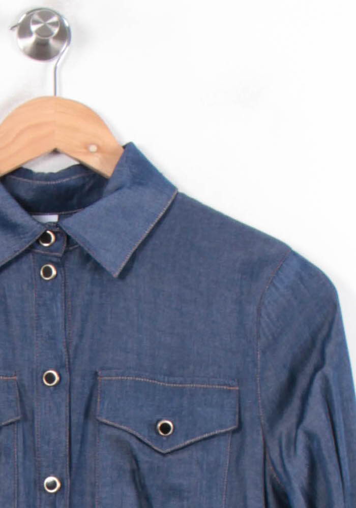 Chemise Denim Bleue - Taille XS/34 - Image 3