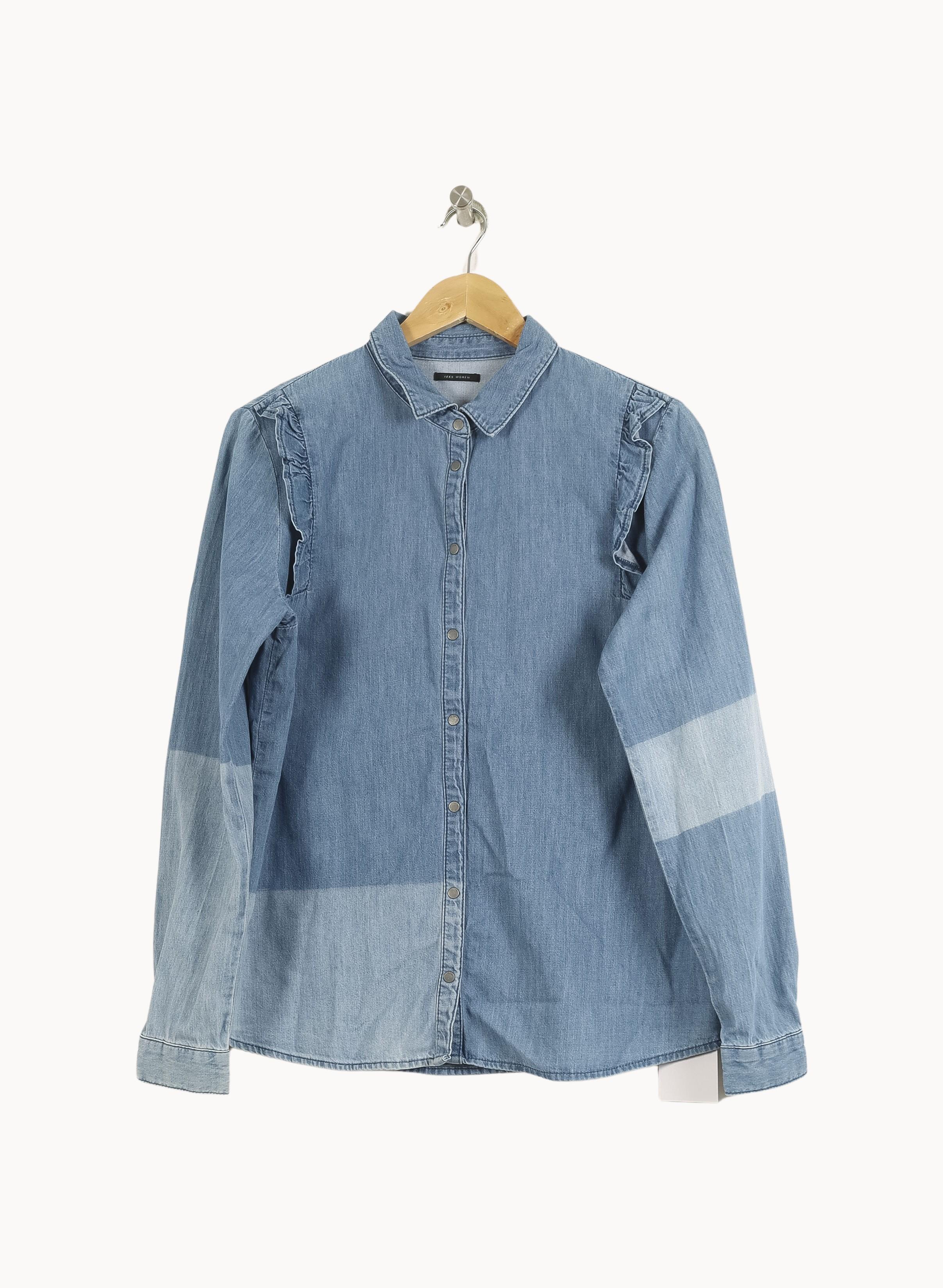 Chemise en Jean Bleue - Taille L/40 - Image 2