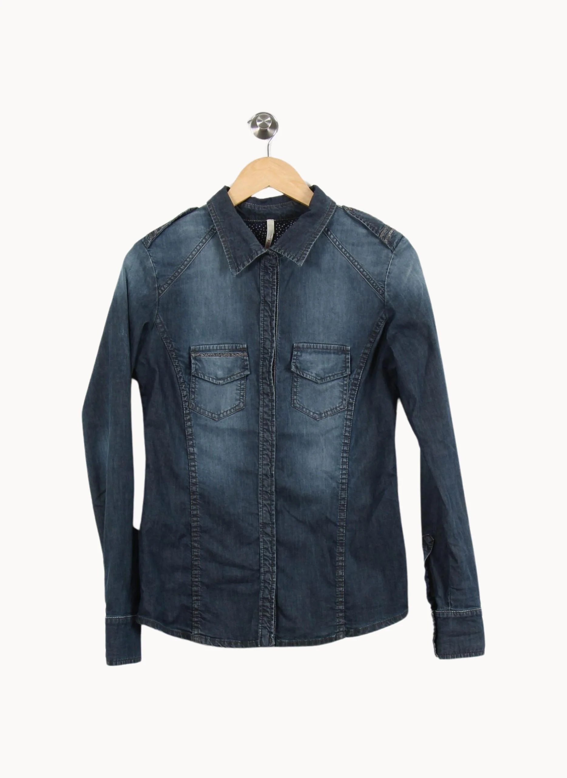 Chemise en Jean Bleue - Taille S/36