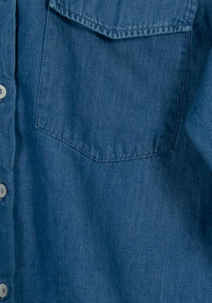 Chemise en Jean Bleue - Taille S/36 - Image 3
