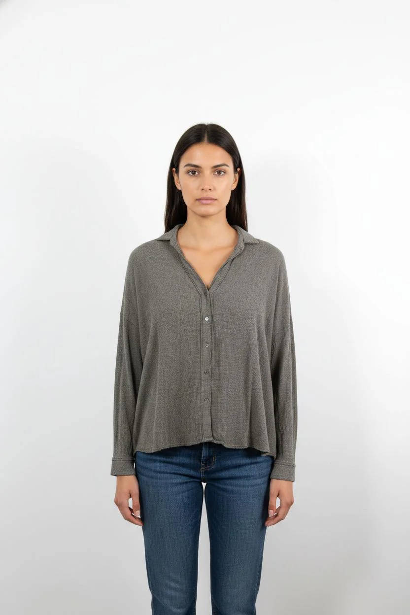 Chemise Grise - Taille S/36