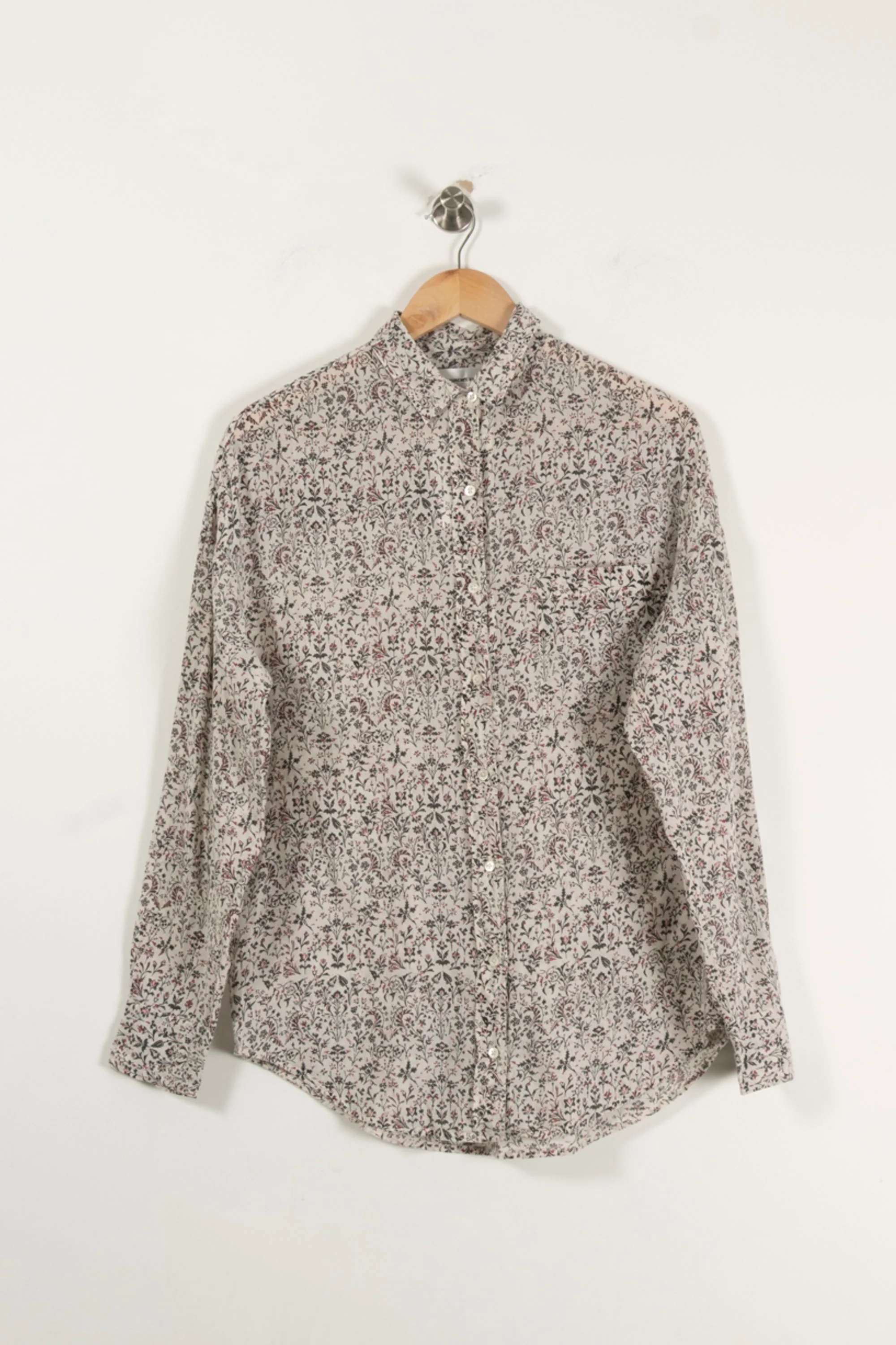 Chemise Imprimée Beige - Taille M/38 - Image 2